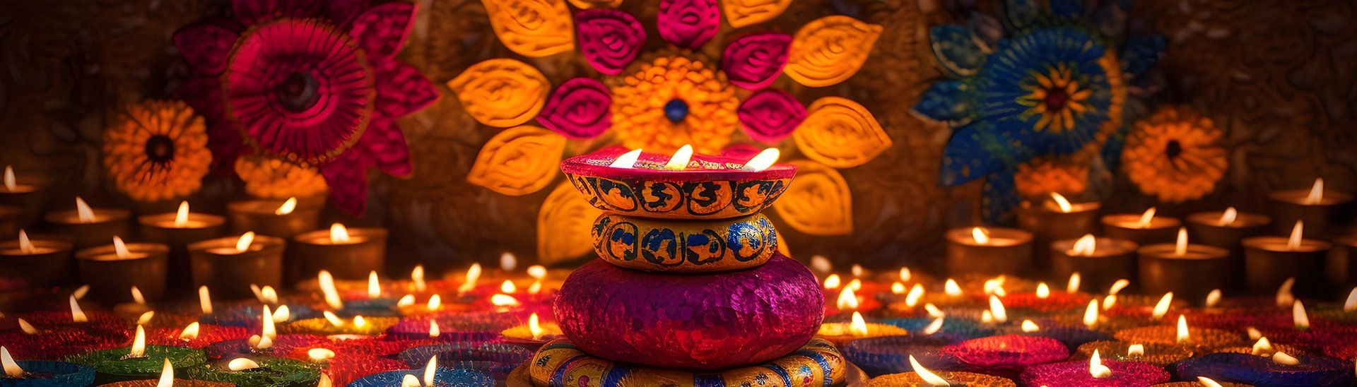 Vibrant Diwali Decoration Ideas for Living Room, Pooja Room & Balcony